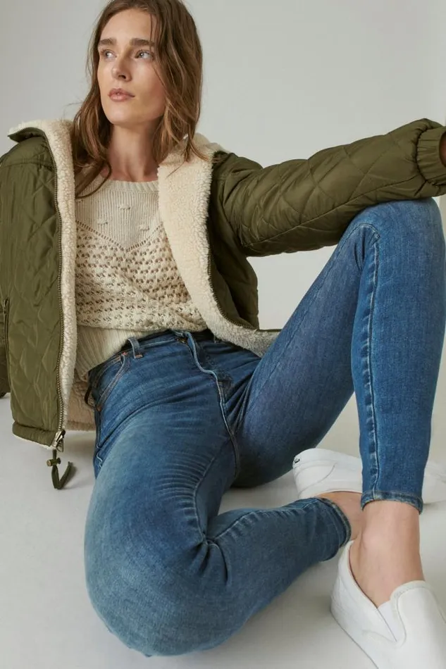Lucky Brand Uni Fit High Rise Skinny Jean Confidence Club Women Jeans