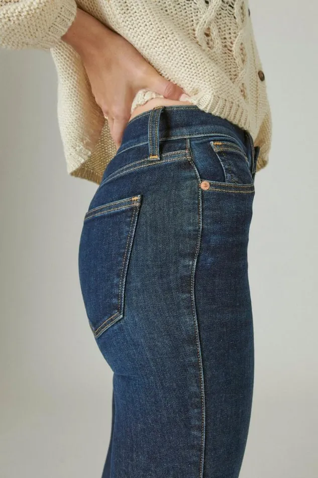 Lucky Brand Uni Fit High Rise Skinny Jean Inclusion Blue Women Jeans