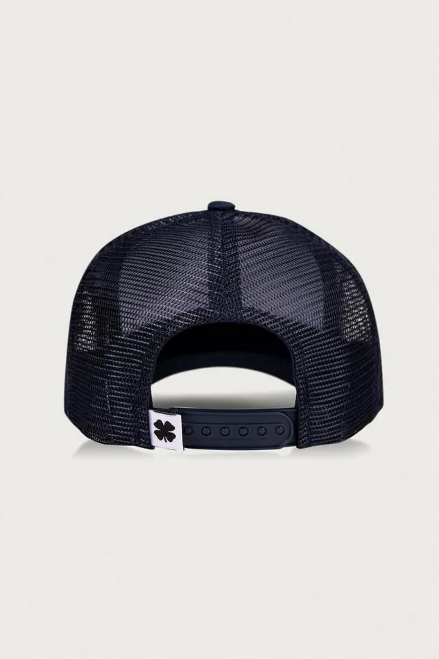 Lucky Brand Vintage Trucker Dark Blue MenWomen Hats