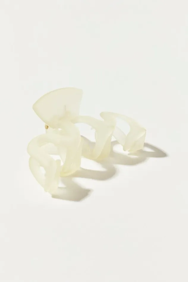 Lucky Brand Wavy Claw Medium Light Yellow Women Hair Accessories