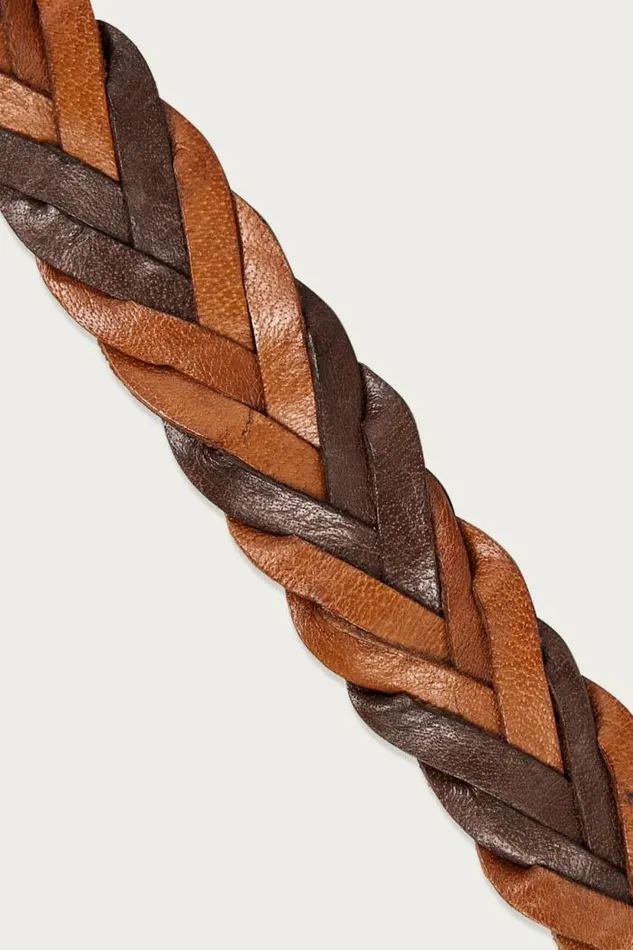 Lucky Brand Western Multi Colored Braid Belt Assorted Women Belts Lucky Brand Western Multi Colored Braid Belt Assorted Women Belts