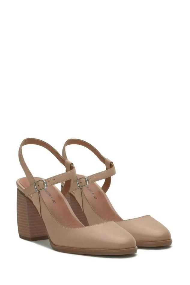 Lucky Brand Xarissa Mary Jane Heel Open Beigekhaki Women Shoes