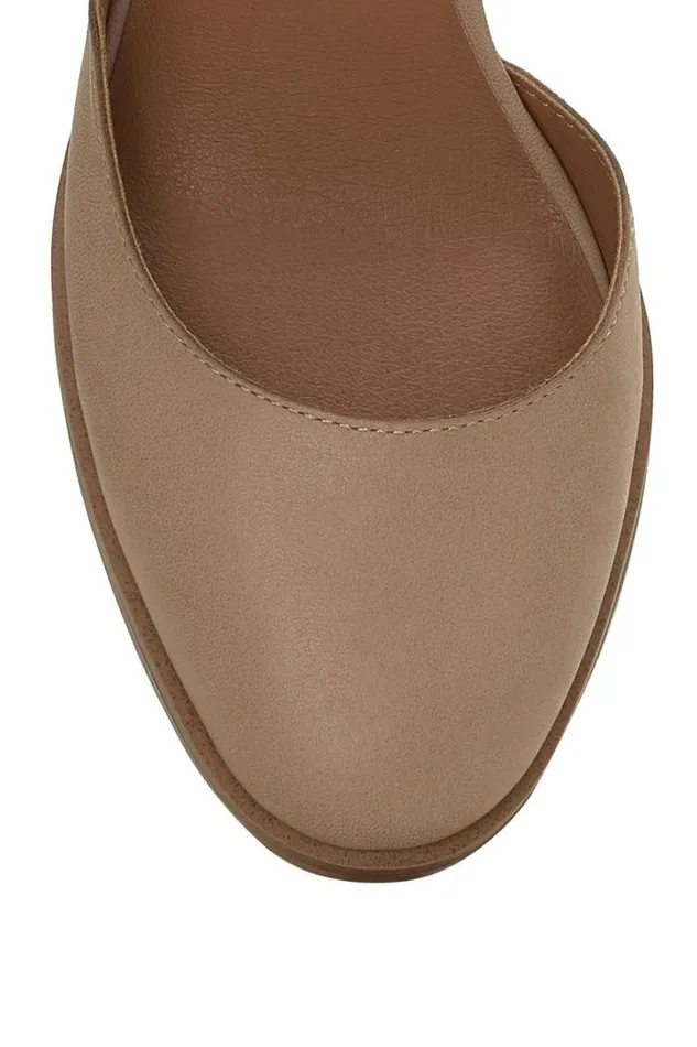 Lucky Brand Xarissa Mary Jane Heel Open Beigekhaki Women Shoes
