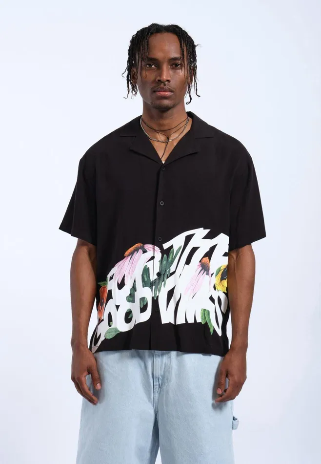 Madi Shirt 8211 Black Floral Times Black Floral Times Women Dr Denim Shirts