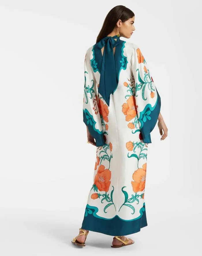Magnifico Midi Dress Morpheus Place Orange Women La Double J Dresses Magnifico Midi Dress Morpheus Place Orange Women La Double J Dresses