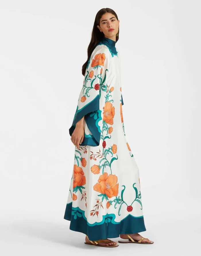 Magnifico Midi Dress Morpheus Place Orange Women La Double J Dresses Magnifico Midi Dress Morpheus Place Orange Women La Double J Dresses