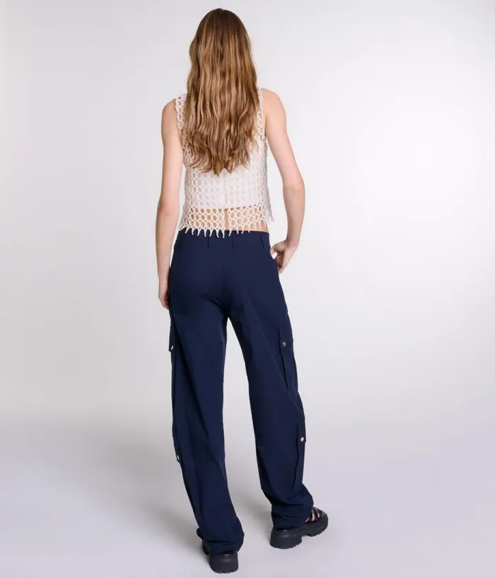 Maje Beaded Top Women Tops and Shirts