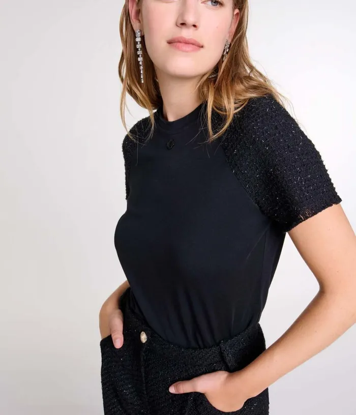 Maje Fancy Tshirt Women Tops and Shirts