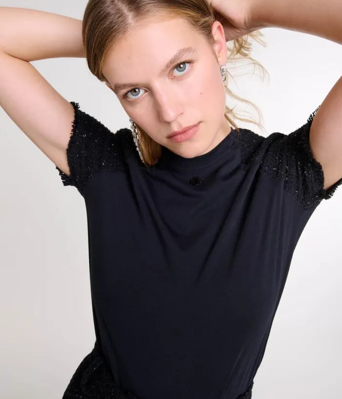 Maje Fancy Tshirt Women Tops and Shirts