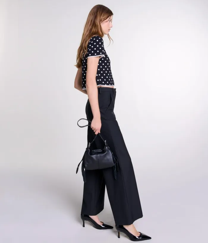 Maje Flared Trousers Women Pants and Jeans