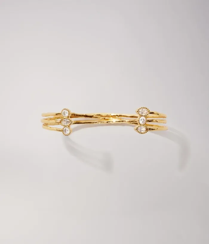 Maje Goldplated Recycled Brass Bracelet Women Jewelry