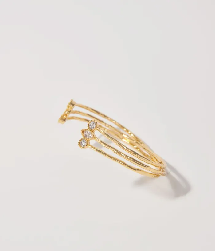 Maje Goldplated Recycled Brass Bracelet Women Jewelry