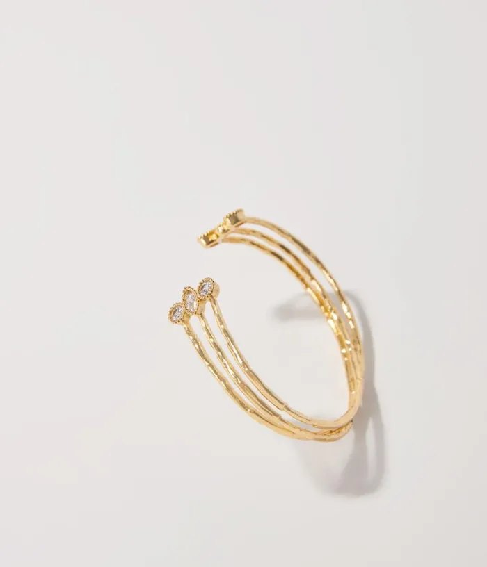 Maje Goldplated Recycled Brass Bracelet Women Jewelry