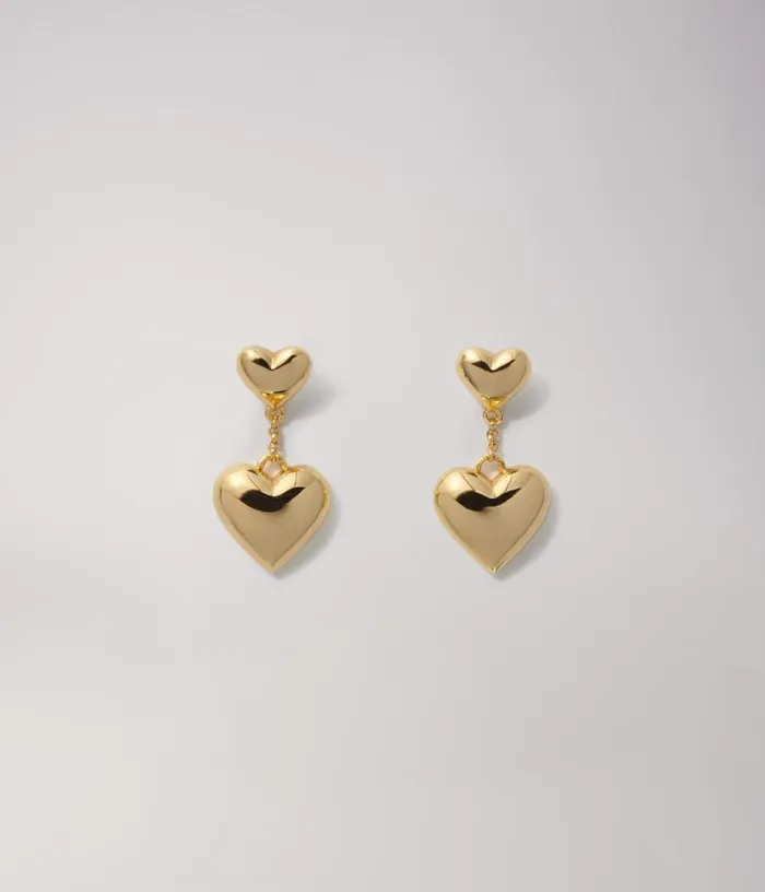 Maje Heart Earrings Women Jewelry