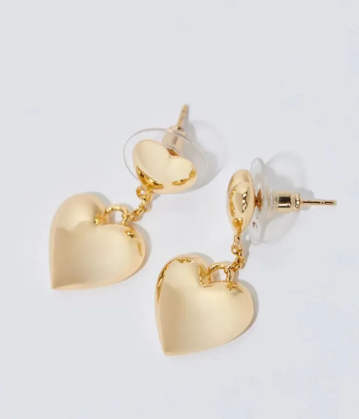 Maje Heart Earrings Women Jewelry