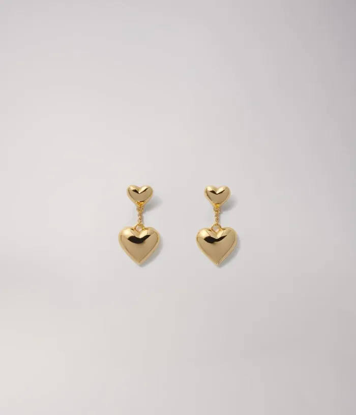 Maje Heart Earrings Women Jewelry