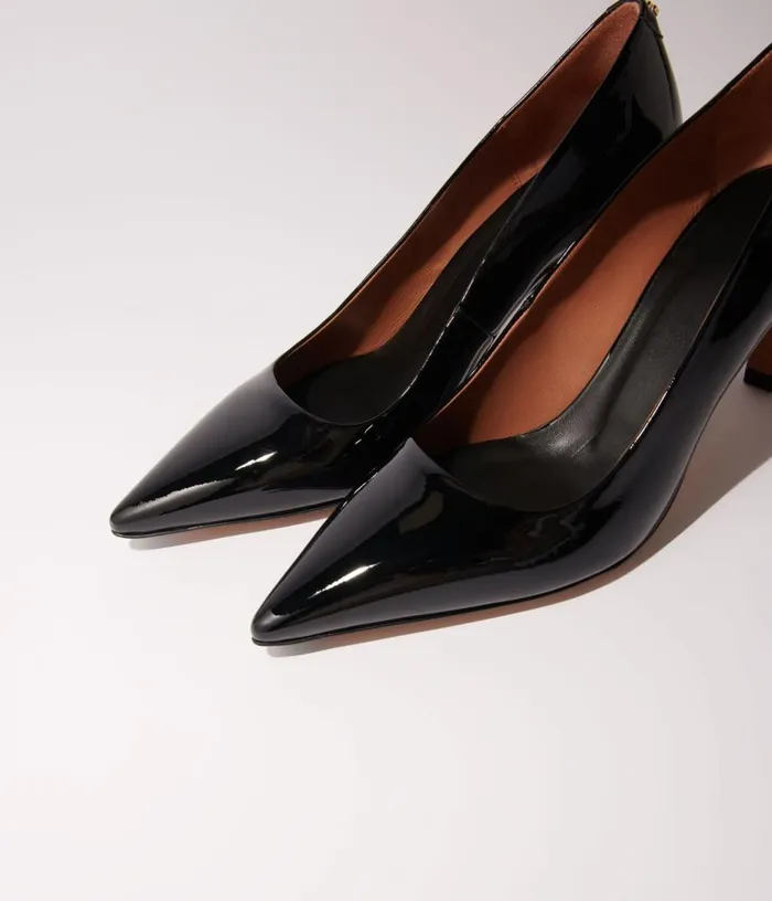 Maje Leather Pumps With Pointed Toes Women Kitten Heels