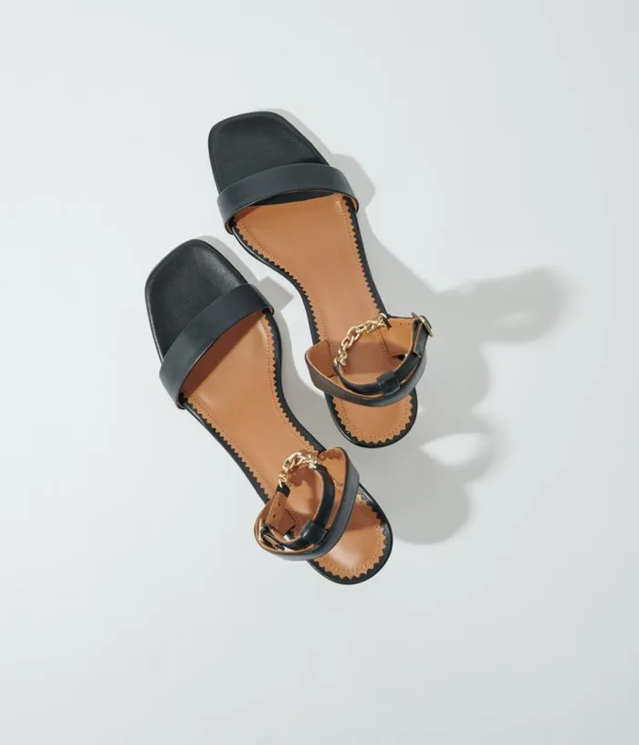 Maje Leather Sandals With Heels Women Pumps and Sandals Maje Leather Sandals With Heels Women Pumps and Sandals