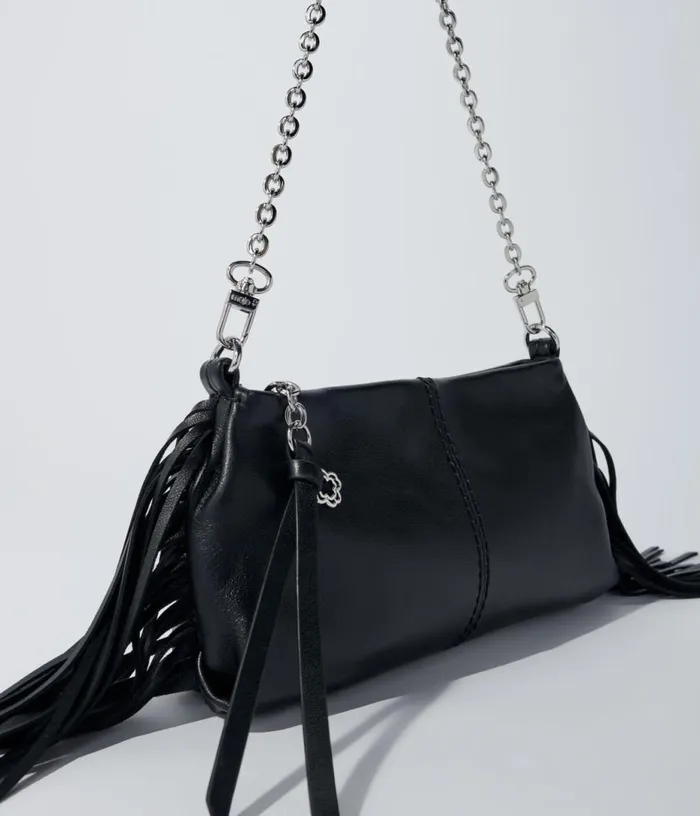 Maje Miss M Plain Leather Clutch Bag Women Small Leather Goods