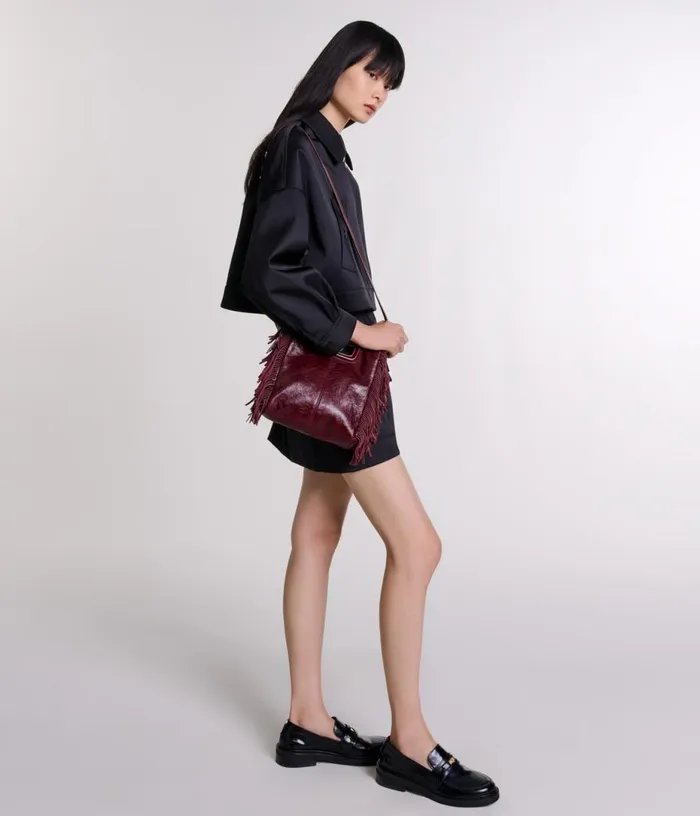 Maje Satin Jacket Women Blazers and Jackets