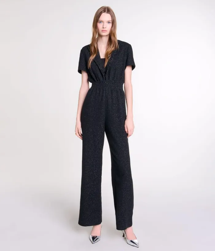 Maje Tweed Trouser Suit Women Pants and Jeans