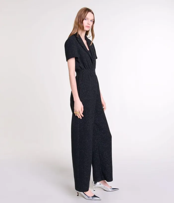 Maje Tweed Trouser Suit Women Pants and Jeans