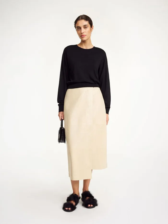 Mantea Sweater Black Women By Malene Birger Knitwear