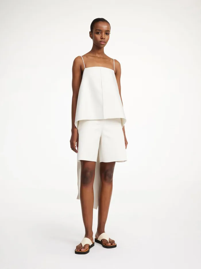 Marrian Shorts Soft White Women By Malene Birger Shorts
