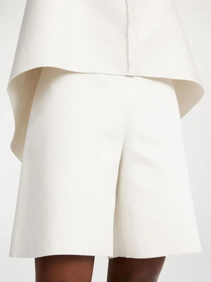 Marrian Shorts Soft White Women By Malene Birger Shorts