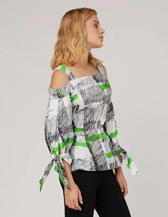 MARYLING Blouse Off Shoulder Loose Pullover Mix 8211 Women