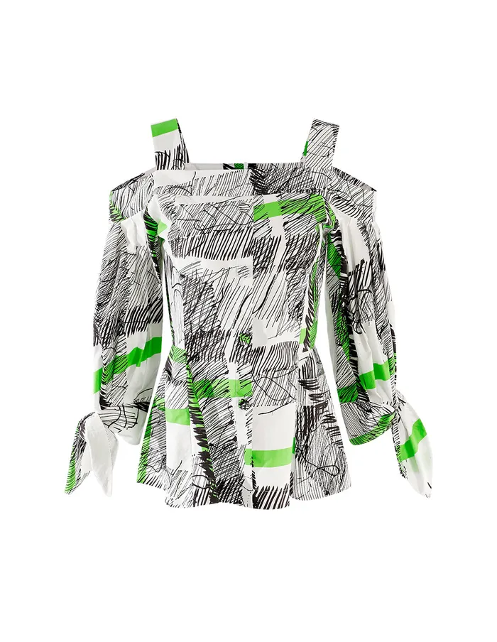 MARYLING Blouse Off Shoulder Loose Pullover Mix 8211 Women MARYLING Blouse Off Shoulder Loose Pullover Mix 8211 Women