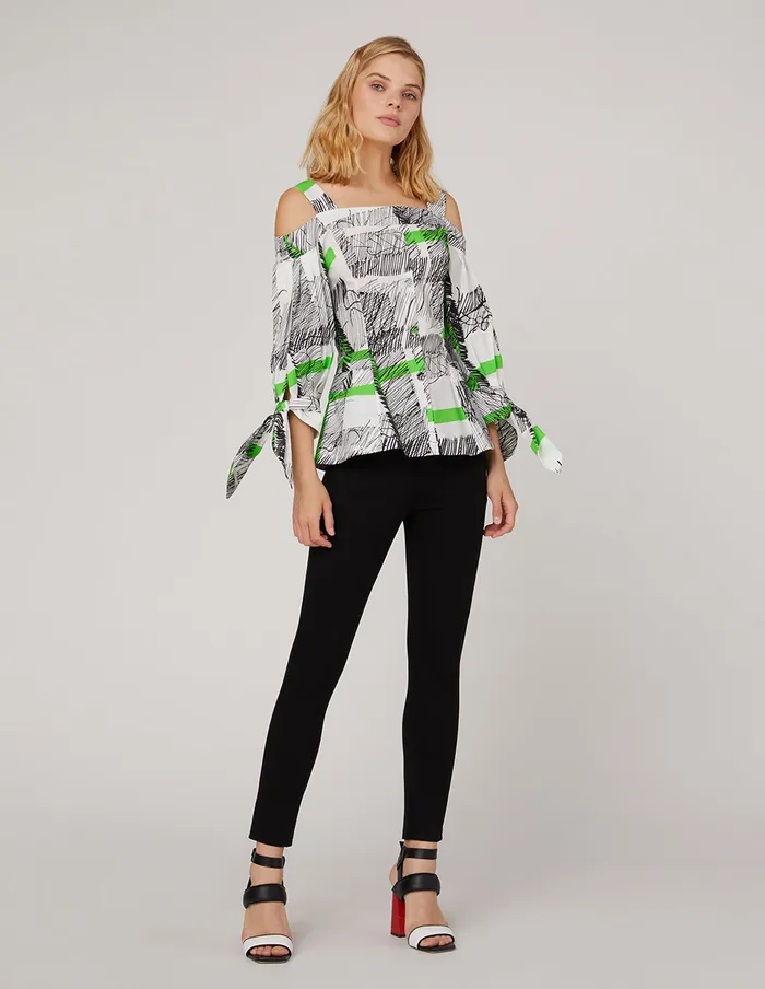MARYLING Blouse Off Shoulder Loose Pullover Mix 8211 Women MARYLING Blouse Off Shoulder Loose Pullover Mix 8211 Women