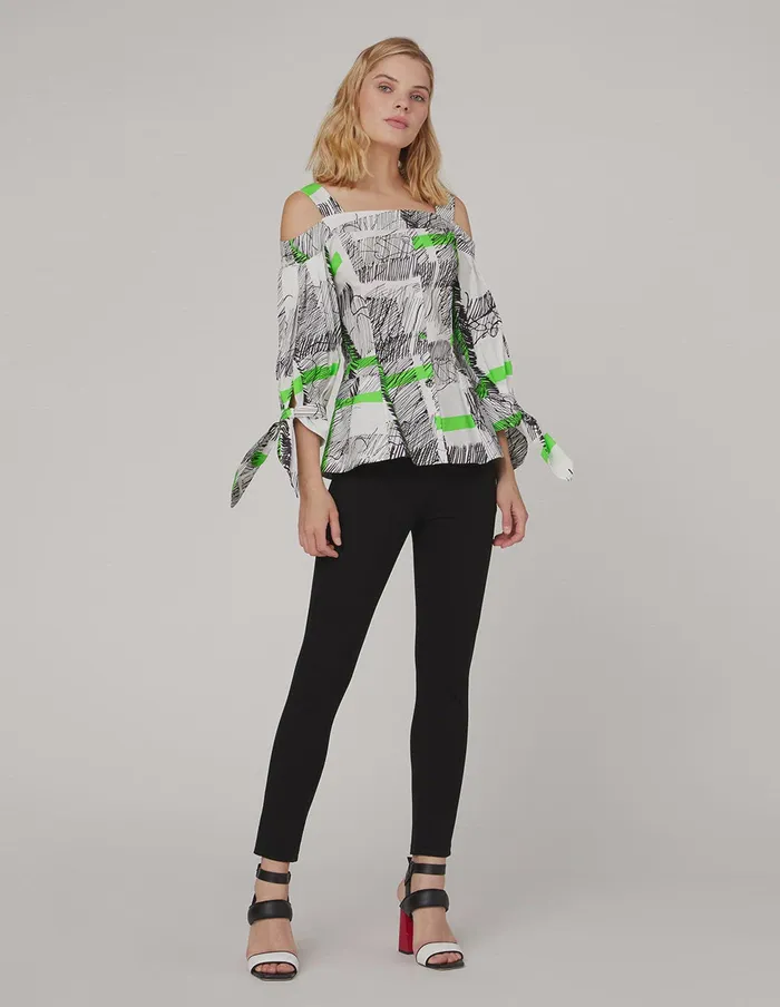 MARYLING Blouse Off Shoulder Loose Pullover Mix 8211 Women MARYLING Blouse Off Shoulder Loose Pullover Mix 8211 Women