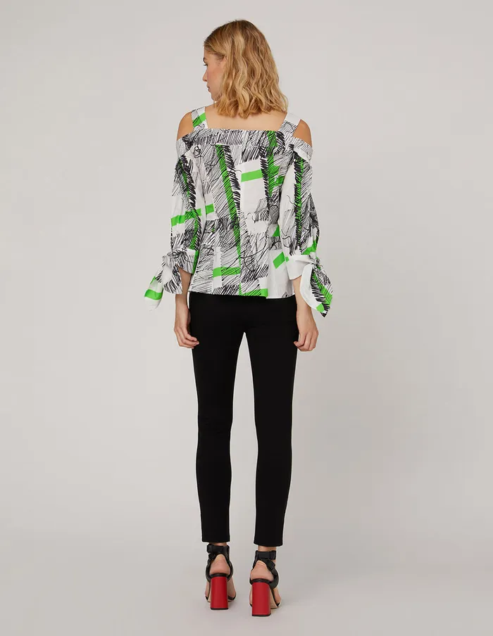 MARYLING Blouse Off Shoulder Loose Pullover Mix 8211 Women MARYLING Blouse Off Shoulder Loose Pullover Mix 8211 Women