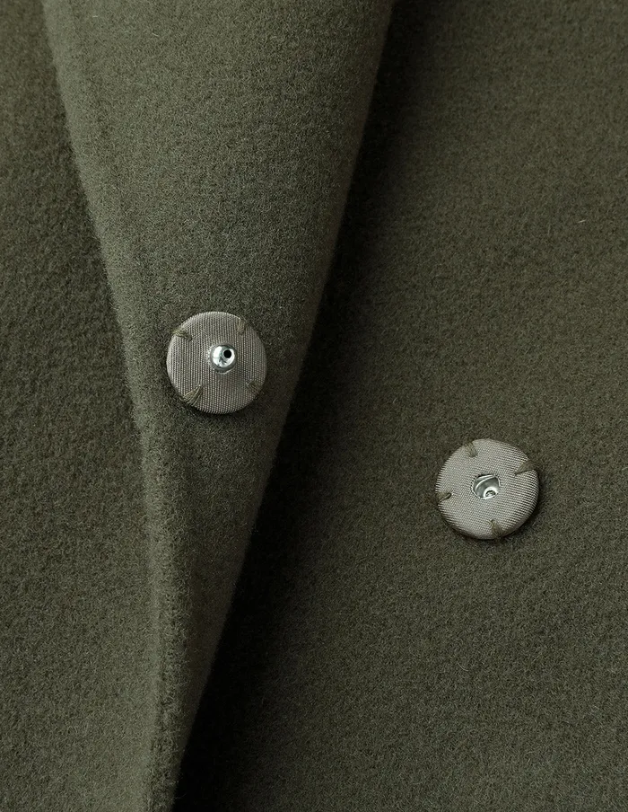 MARYLING Jacket and Coat British Style Army Green Loose A Swing Coat Green 8211 Women MARYLING Jacket and Coat British Style Army Green Loose A Swing Coat Green 8211 Women