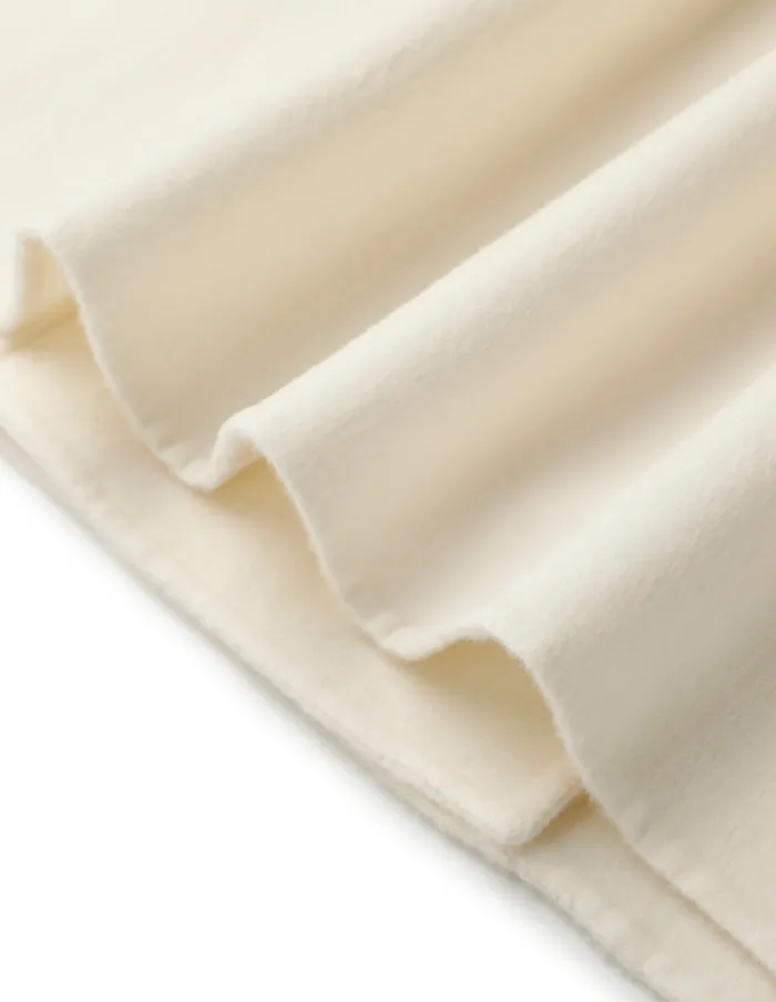 MARYLING Jacket and Coat OffWhite Woollen Stitch DoubleFaced Woollen Jacket Cream 8211 Women MARYLING Jacket and Coat OffWhite Woollen Stitch DoubleFaced Woollen Jacket Cream 8211 Women
