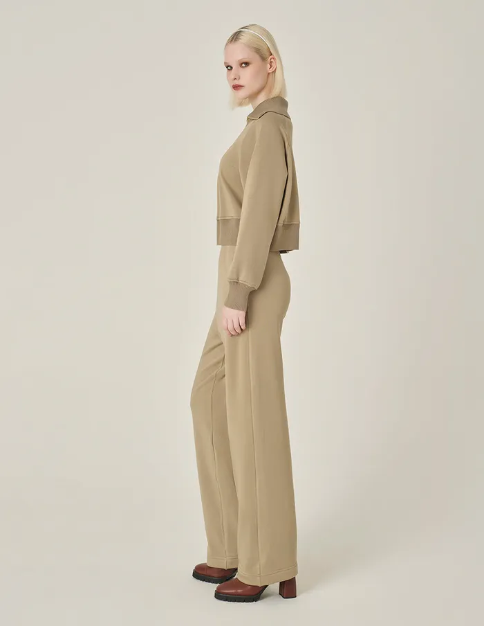MARYLING Knitwear HighCollared Camel Shearling Zipped Jumper Camel 8211 Women MARYLING Knitwear HighCollared Camel Shearling Zipped Jumper Camel 8211 Women