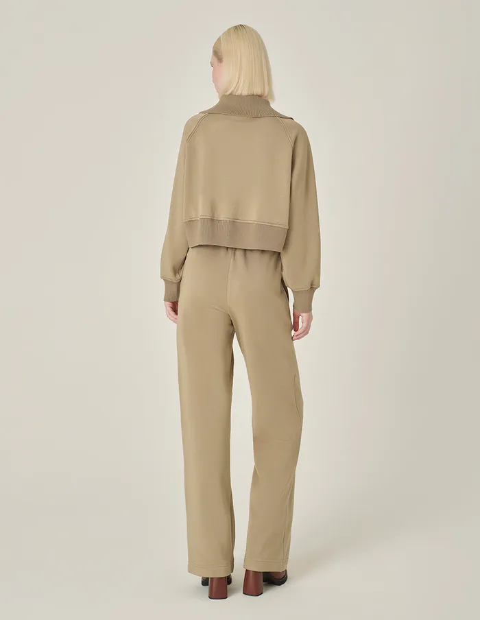 MARYLING Knitwear HighCollared Camel Shearling Zipped Jumper Camel 8211 Women MARYLING Knitwear HighCollared Camel Shearling Zipped Jumper Camel 8211 Women