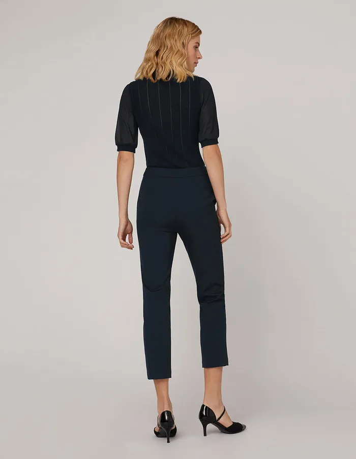 MARYLING Knitwear Sexy Slim Fit Knitted Top Blue 8211 Women
