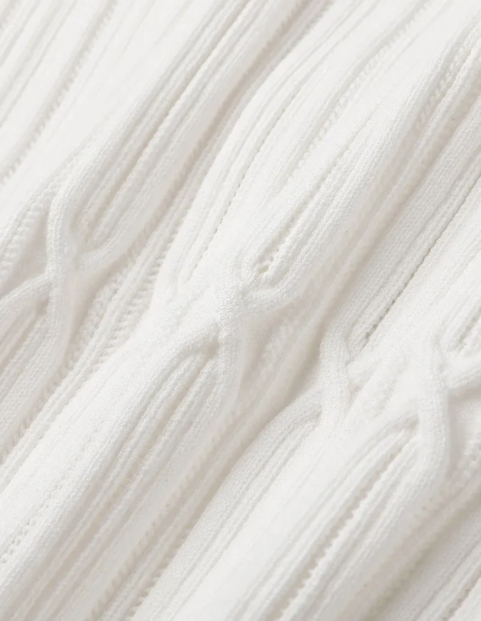 MARYLING Knitwear White Tee Collar Colour Block Knit Sweater Mix 8211 Women MARYLING Knitwear White Tee Collar Colour Block Knit Sweater Mix 8211 Women