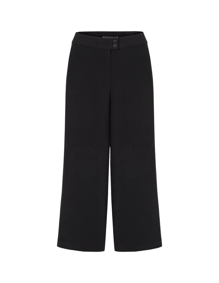 MARYLING Pants and Shorts Classic AllMatch Black NinePoint StraightLeg Pants Black 8211 Women