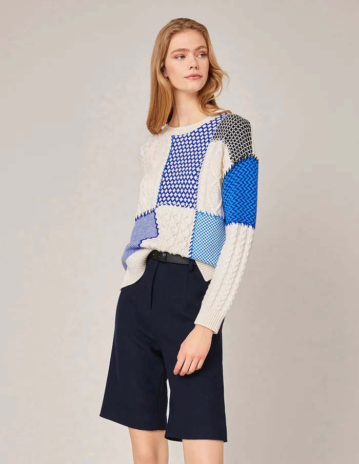 MARYLING Pants and Shorts DARK BLUE BERMUDA SHORTS Midnight Blue 8211 Women MARYLING Pants and Shorts DARK BLUE BERMUDA SHORTS Midnight Blue 8211 Women