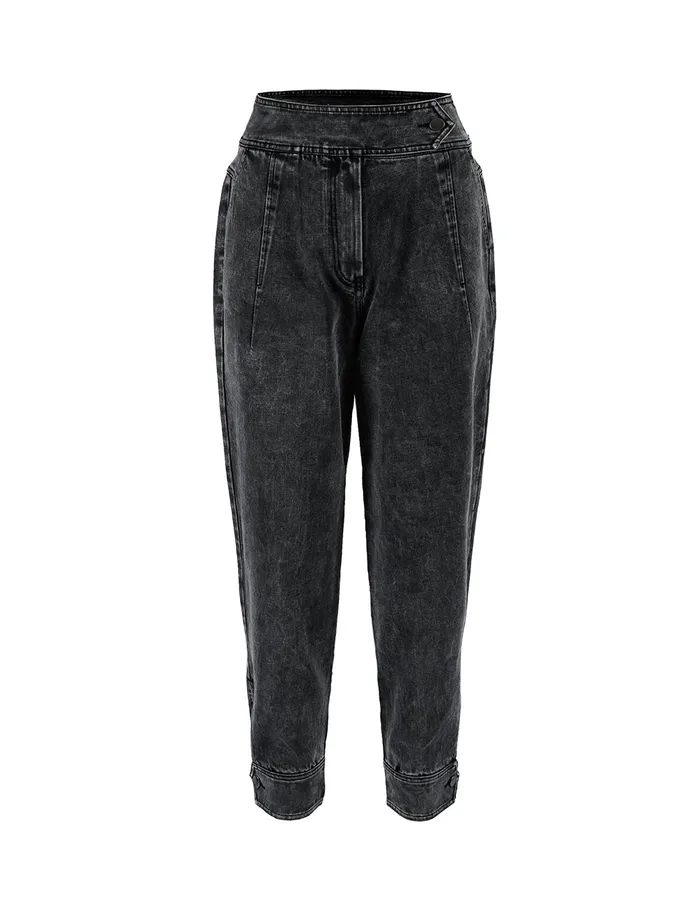 MARYLING Pants and Shorts HIGHWAIST MEDIUM WASH ROLLED HEM JEANS Dim Gray 8211 Women