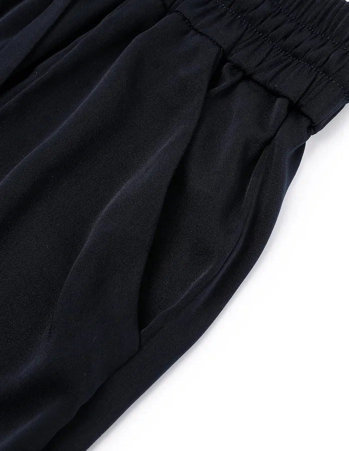 MARYLING Pants and Shorts Midnight Blue LooseFit Jogging Pants Blue 8211 Women
