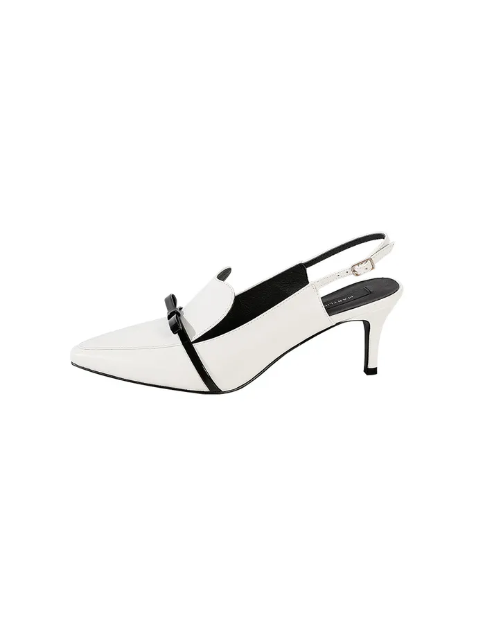 MARYLING Shoes Low Heel Sling Back Sheepskin Shoes Mix 8211 Women MARYLING Shoes Low Heel Sling Back Sheepskin Shoes Mix 8211 Women