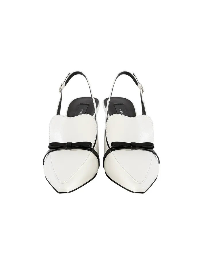 MARYLING Shoes Low Heel Sling Back Sheepskin Shoes Mix 8211 Women MARYLING Shoes Low Heel Sling Back Sheepskin Shoes Mix 8211 Women