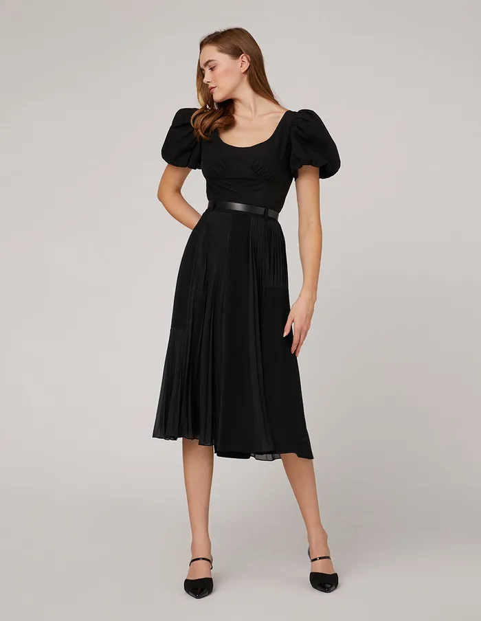 MARYLING Skirts Pleat Skirt Black 8211 Women