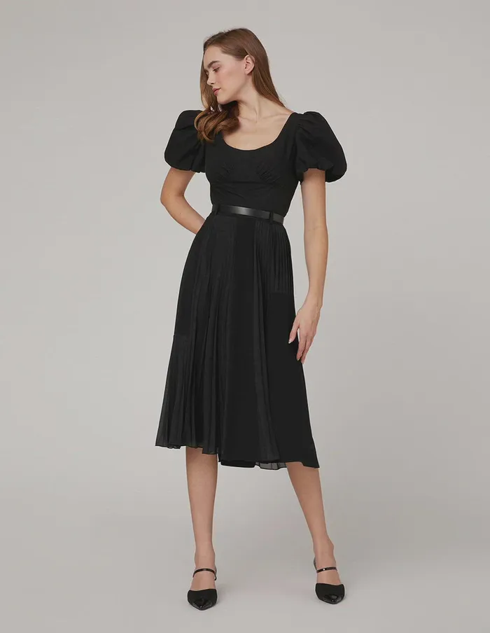 MARYLING Skirts Pleat Skirt Black 8211 Women