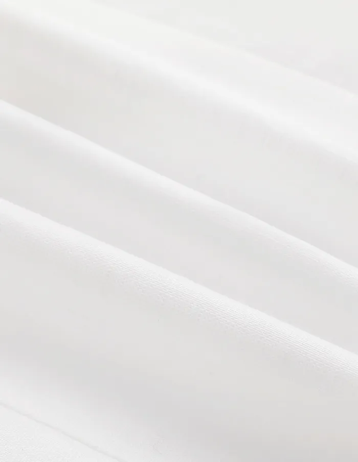 MARYLING Skirts White Straight Slit One Step Skirt White 8211 Women