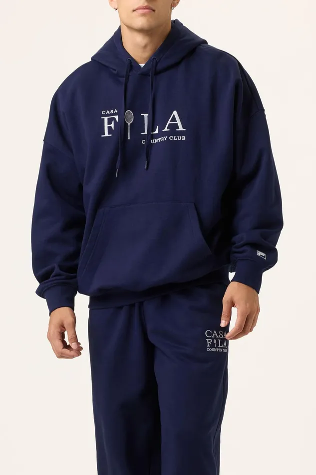 Matching Sets Women Fila Casa Fila Country Club Hoodie 400 Fila Navy Matching Sets Women Fila Casa Fila Country Club Hoodie 400 Fila Navy